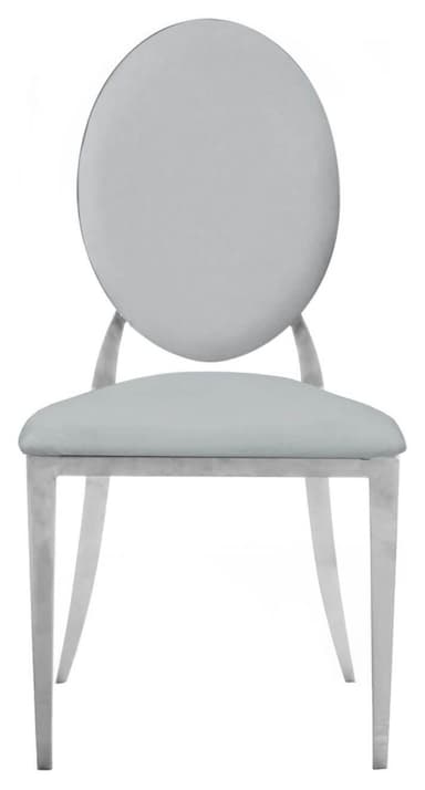 DUPONT chair grey with silver