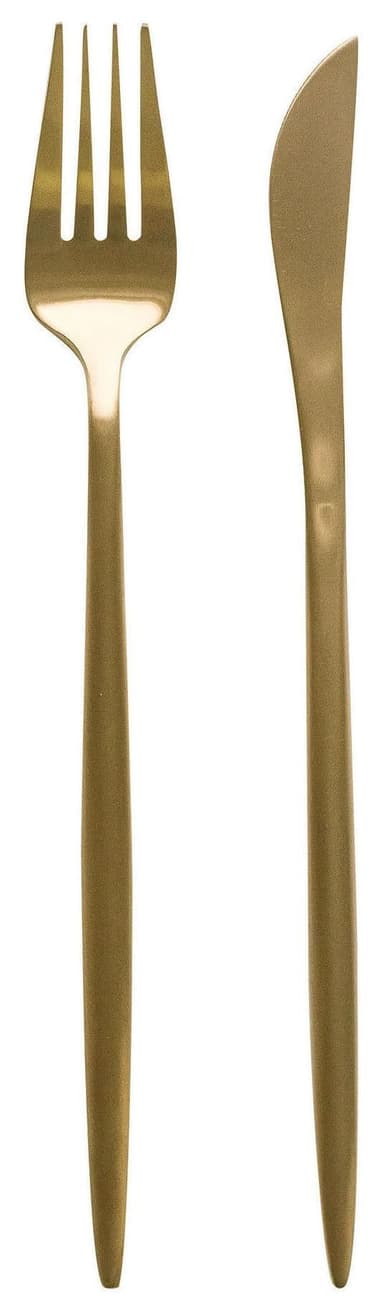 BAKER gold cutlery, set of 2