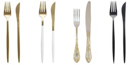 Cutlery rental in Dubai — forks, knives and dining sets