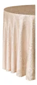 SEQUIN round layout HARMONY in champagne #830