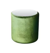 Medium NORMAN TABLE with mirrored top, ice green #315/339