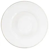 CABALLE silver rim charger plate