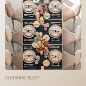 GLORIOUS FEAST package  — for 8 guests