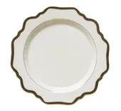 White ALLEN dining plate