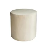 Medium round NORMAN pouf, beige #403