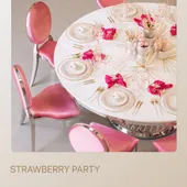 STRAWBERRY PARTY package  — for 8 guests