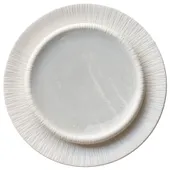 MOFFO frosted white plate, set of 2 with appetizer plate
