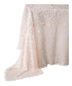 SEQUIN LAYOUT rectangular NOTE in nude #839