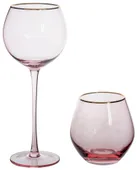 Pink ALONSO glass, set of 2