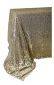 SEQUIN LAYOUT rectangular HARMONY light gold #836