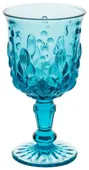 Blue TILL goblet glass