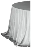 Round tablecloth LARGO in pearl grey #104