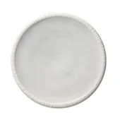 MOFFO frosted white appetizer plate — matte ceramic for fine dining and event table settings in Dubai.