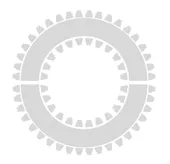 JONES folding tables set CIRCLE