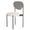 chair with TEDDY seat and PIED-DE-POUL back