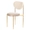 chair with BEIGE seat and TEDDY back