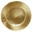 MELIES gold charger plate