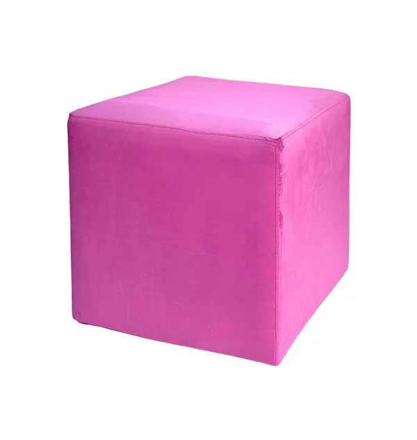 ARNO medium cube pouf, barbie pink #942
