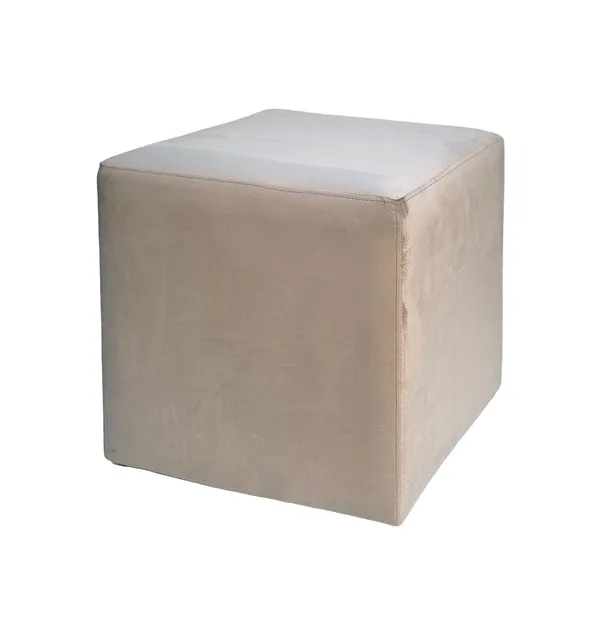 ARNO medium cube pouf, beige #103