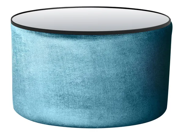 NORMAN TABLE large with mirrored top, ice blue #903/921