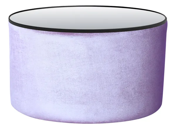 NORMAN TABLE large with mirrored top, ice lavender #337