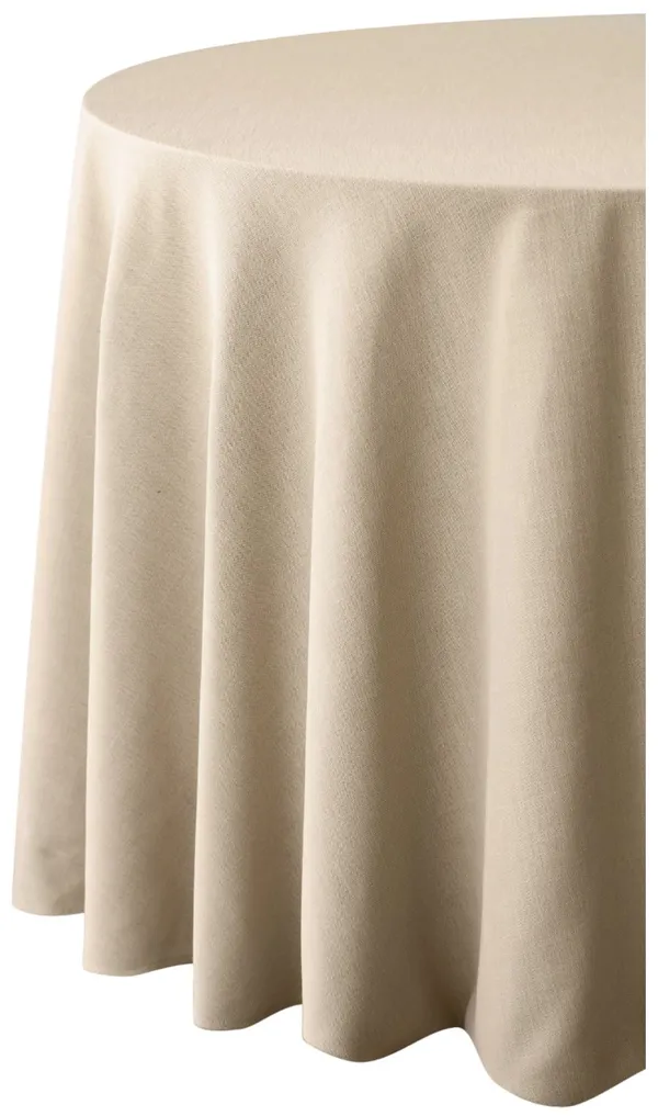 Round tablecloth DUME in straw #821/842