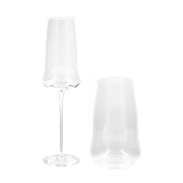 GREM glass, set of 2 with flute glass