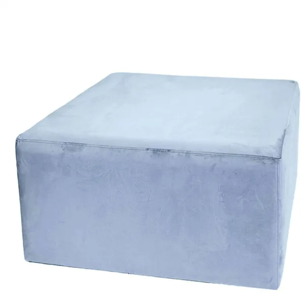 Large cube pouf ARNO, blue #107