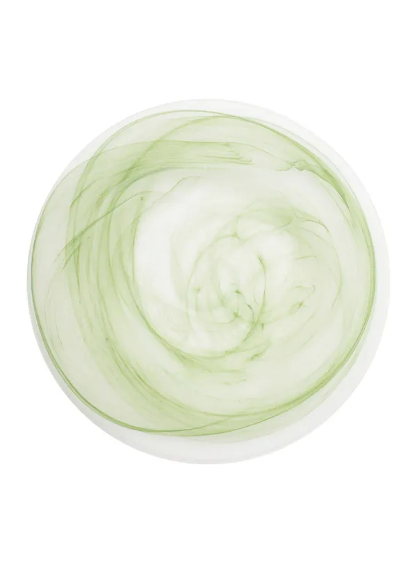 Green AQUARELLE appetizer plate