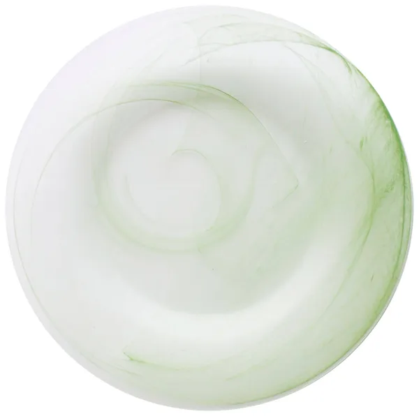 Green AQUARELLE dining plate