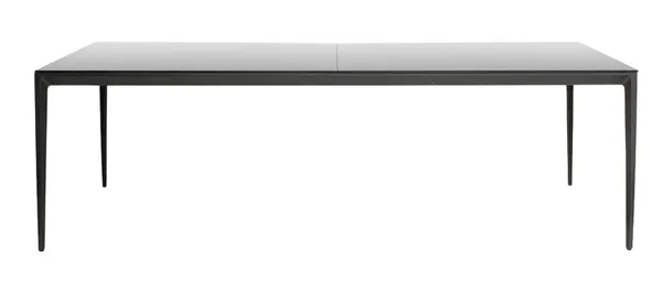 KREMER black rectangular table with mirrored tabletop