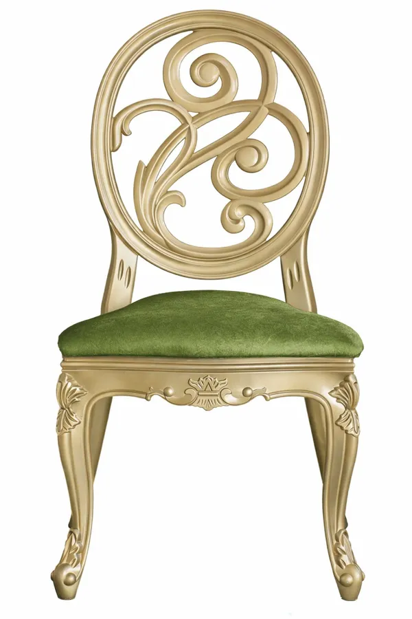 ORPHEUS chair velvet ice green #315/339