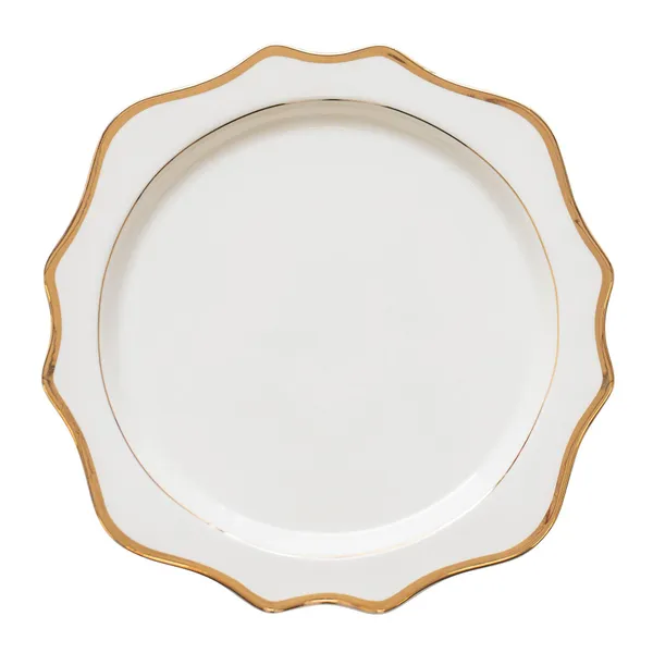 ALLEN white charger plate