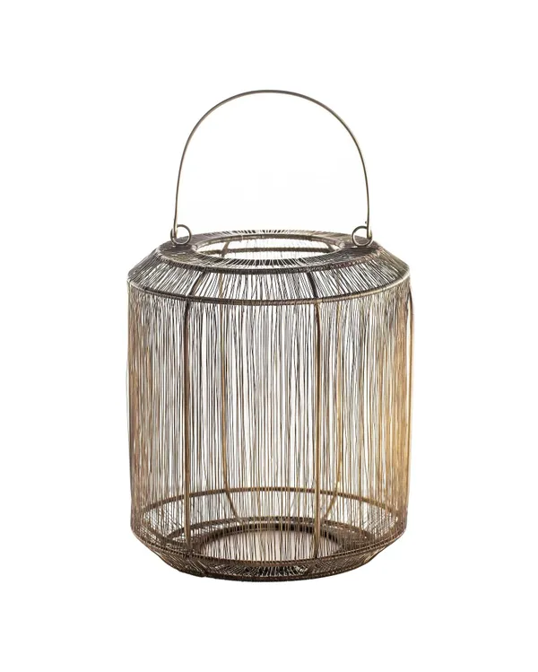 STILLER gold cylinder candleholder