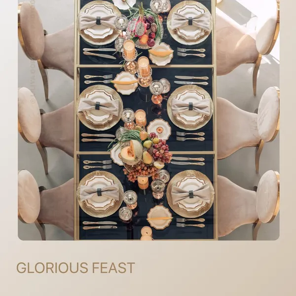GLORIOUS FEAST package  — for 8 guests