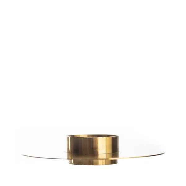 BEJART large gold candleholder — tall metallic accent for event centerpieces.