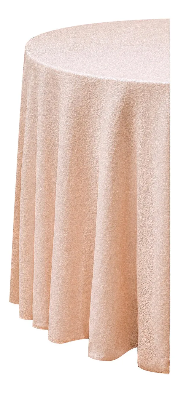 SEQUIN round layout HARMONY in nude #829