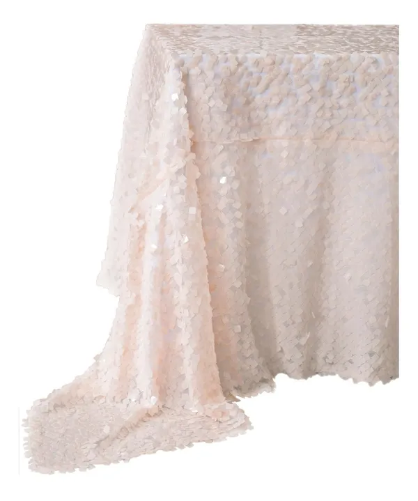 SEQUIN LAYOUT rectangular NOTE in nude #839