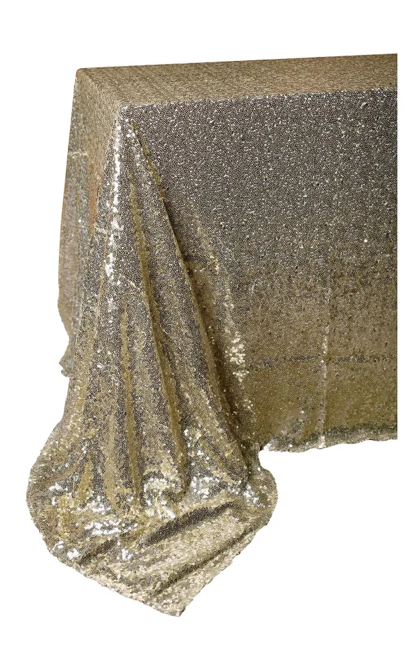 SEQUIN LAYOUT rectangular HARMONY light gold #836