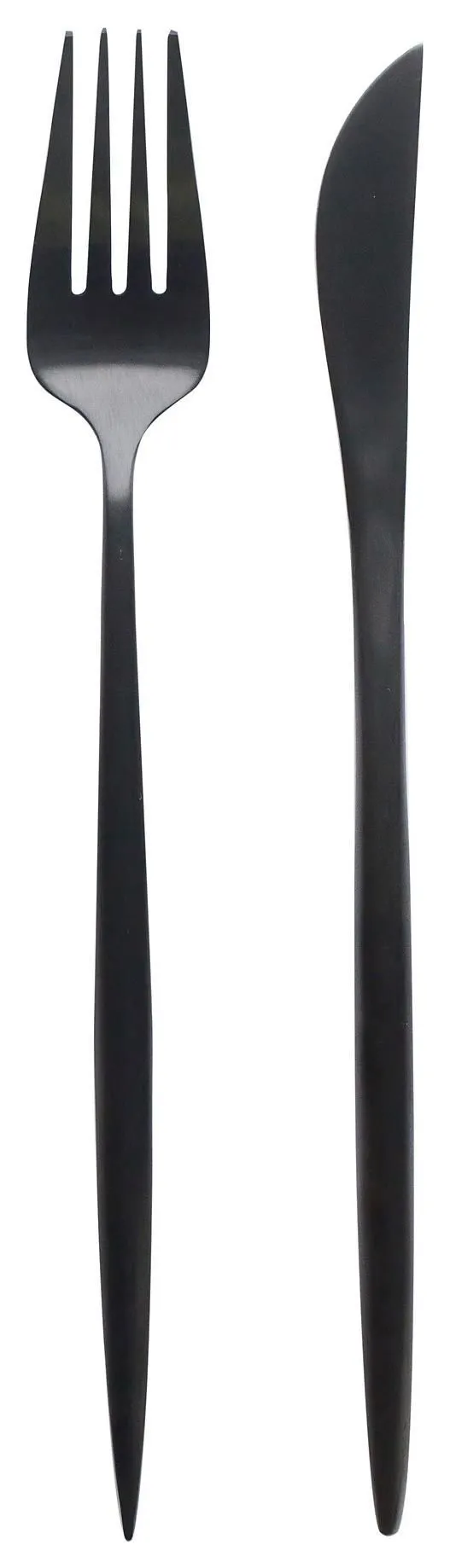 Black BAKER cutlery, set of 2