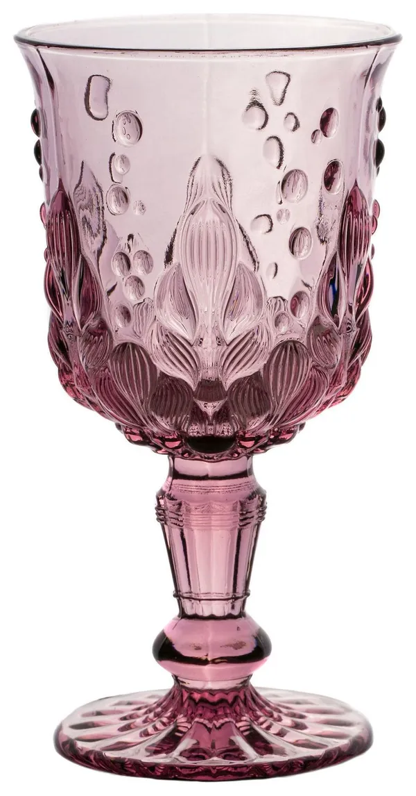 Pink TILL goblet glass