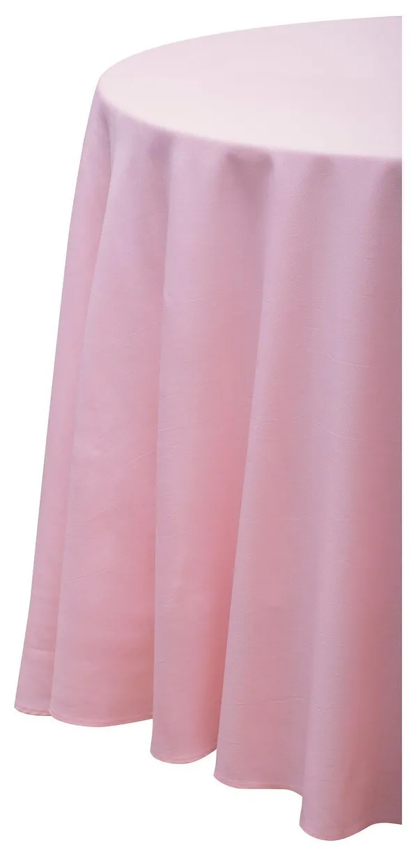 Round tablecloth RONDO in quartz pink #611