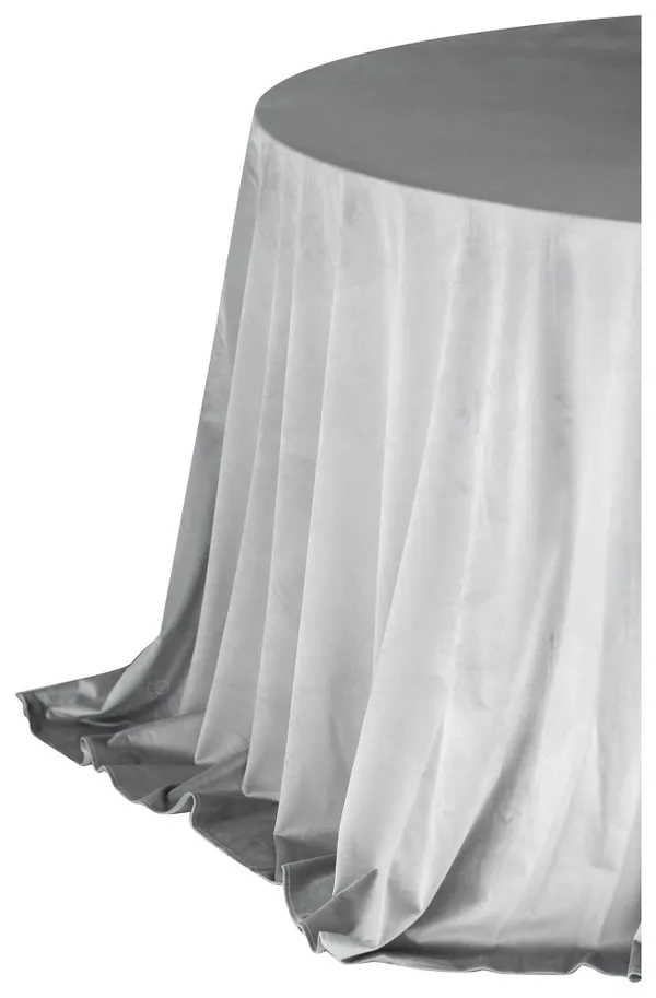 Round tablecloth LARGO in pearl grey #104