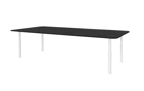 MOTIF KIDS rectangular table with BLACK VELVET top #112