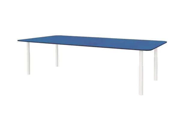MOTIF KIDS rectangular table with ROYAL BLUE VELVET top #904