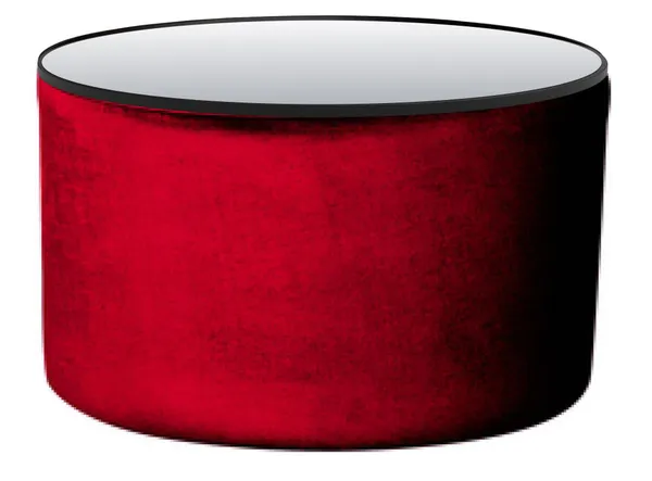 NORMAN TABLE large with mirrored top, cherry color #342