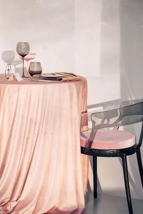 Pink tablescape