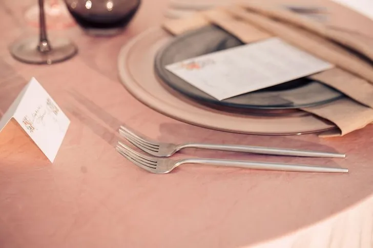 Pink tablescape