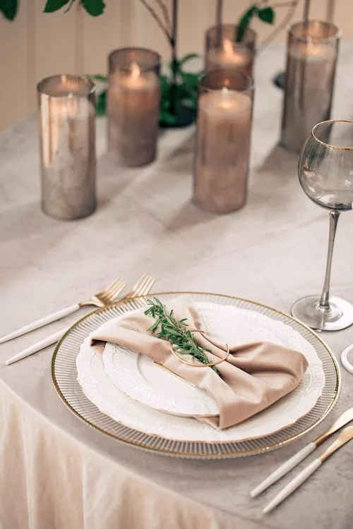 Artist’s Studio Setting — Round Table & Carved Chairs