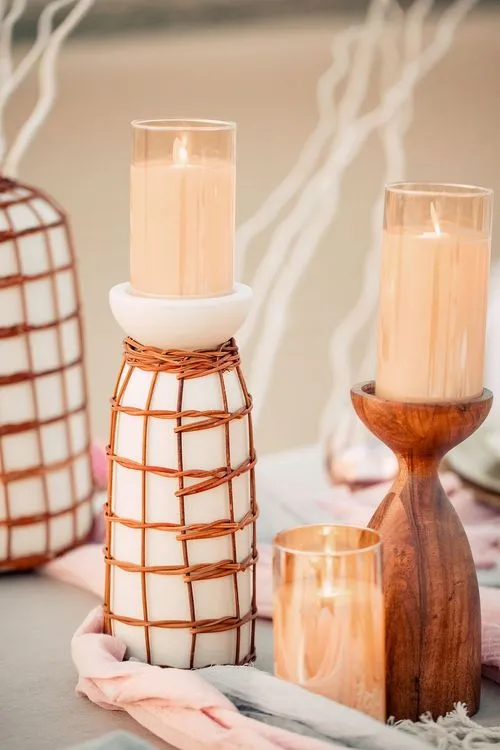Boho-tablescape in the desert
